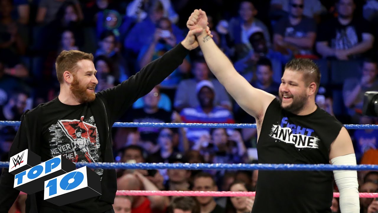 10 лучших моментов SmackDown LIVE: WWE Top 10, 10 октября 2017 г.