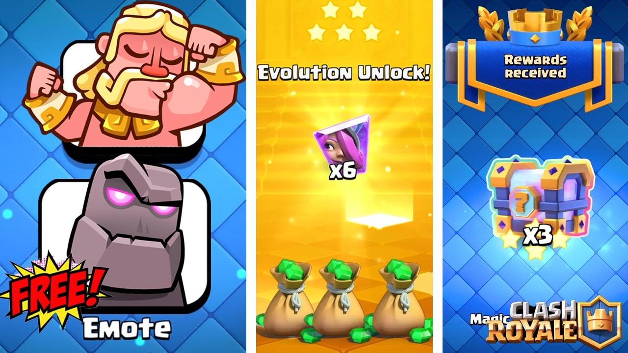 Supercell Gave EVERYONE New Free Rewards and FREE Emotes! Free Gems and More in Clash Royale