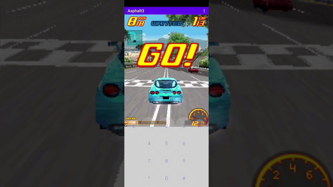 Asphalt 3 3D Java vs Symbian