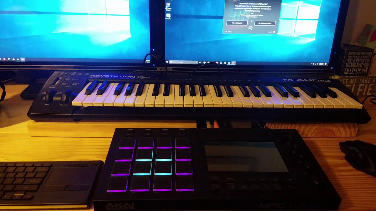 Akai MPC Touch — серьезные проблемы с экраном (он больше не будет работать)...