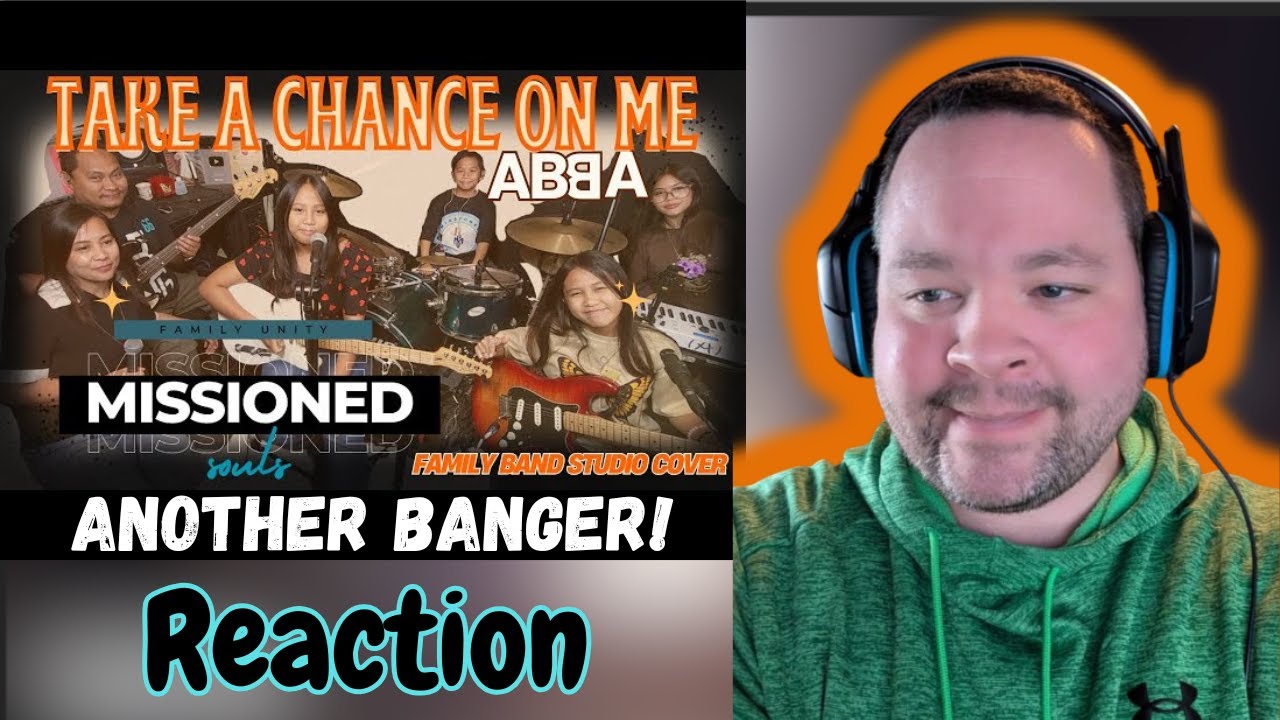 Take A Chance On Me by ABBA | Missioned Souls | family band studio cover First Time Reaction!