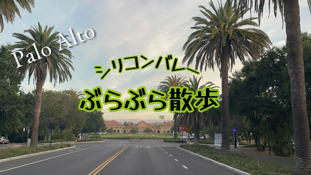 【シリコンバレーぶらぶら散歩】パロアルトの魅力を発見！