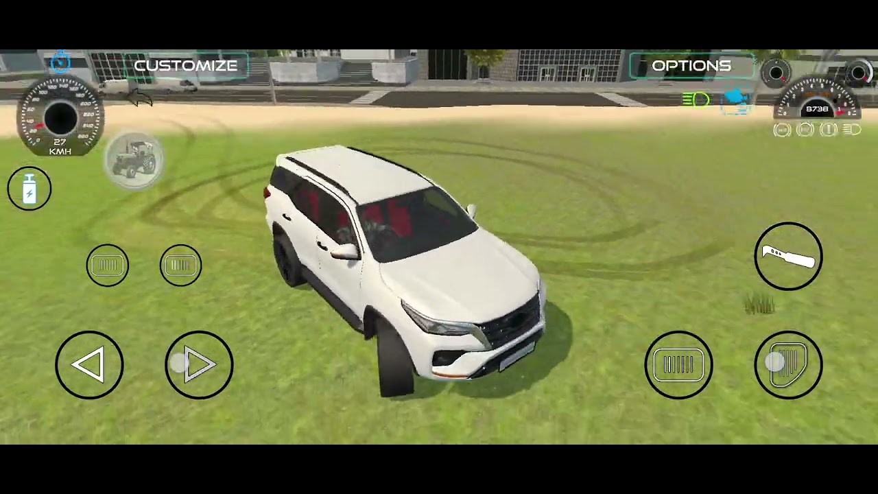 Fortuner off roading #gaming 