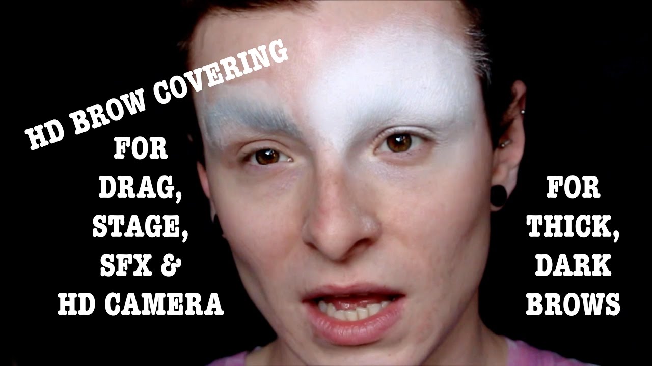 BROW BLOCKING FOR DRAG & HD CAMERA | THICK, DARK BROW FRIENDLY