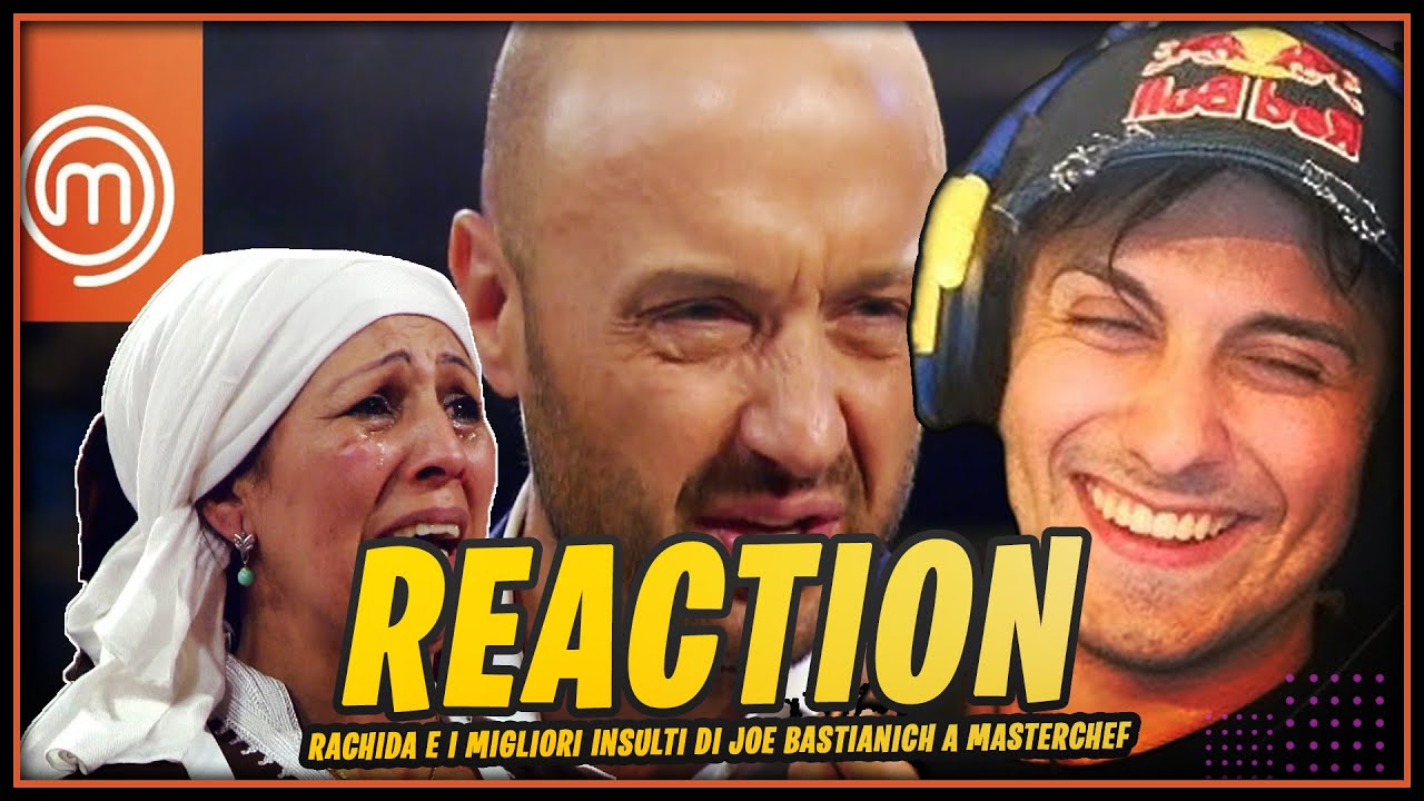 👨🏻‍🍳BLUR REACTION RACHIDA ''GRAZI'' E MIGLIORI INSULTI DI JOE BASTIANICH A MASTERCHEF CON MANUUXO🍽️