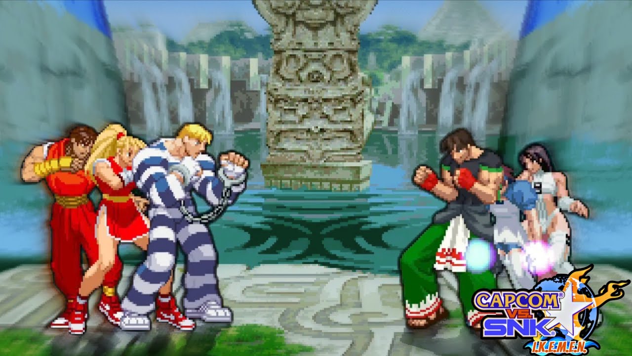 FINAL FIGHT TEAM VS RAGE OF THE DRAGONS TEAM CVS/POTS - CAPCOM Vs. SNK IKEMEN GO