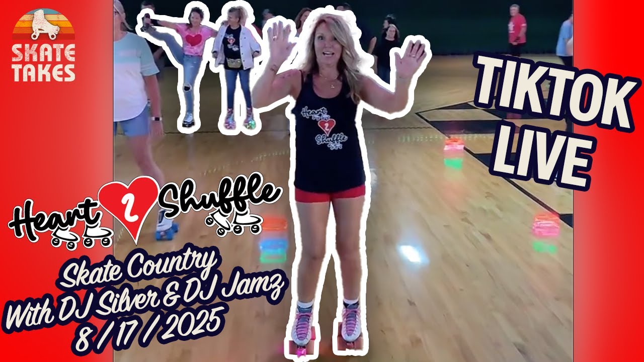 TikTok Live from Heart2Shuffle 2025 night 2 at Skate Country in Buford, GA - 8/17/25