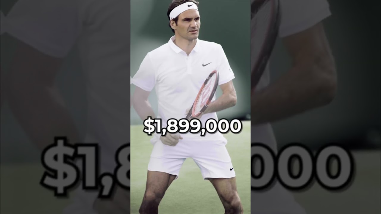 How much  ROGER FEDERER  earns ? 2022  #shorts #shortsvideo #rogerfederer  #roger  #tennis   #viral