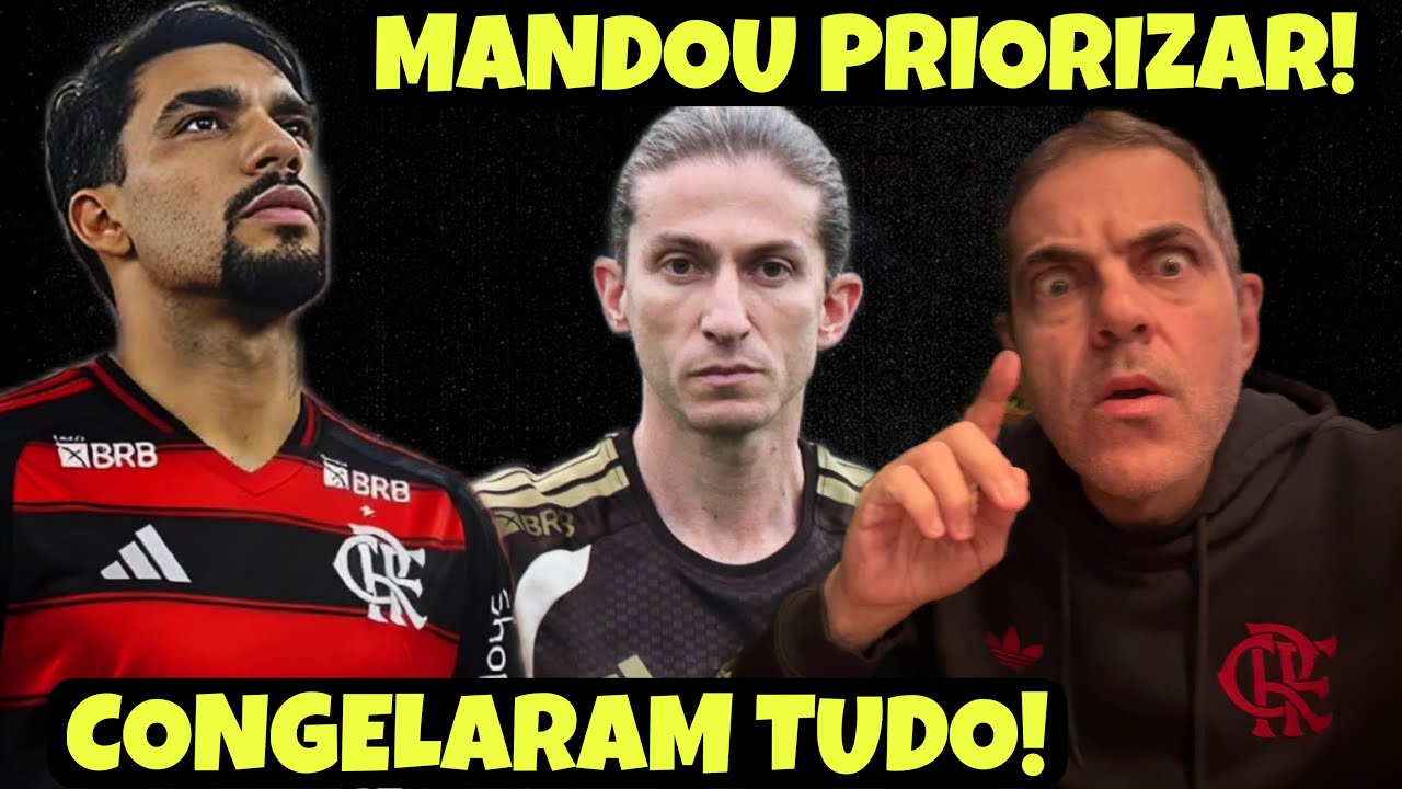EXCLUSIVO! PAQUETÁ NÃO TÁ FECHADO AINDA, MAS FLA CONGELA NEGOCIAÇÕES PARA PRIORIZAR VOLTA DO CRIA!