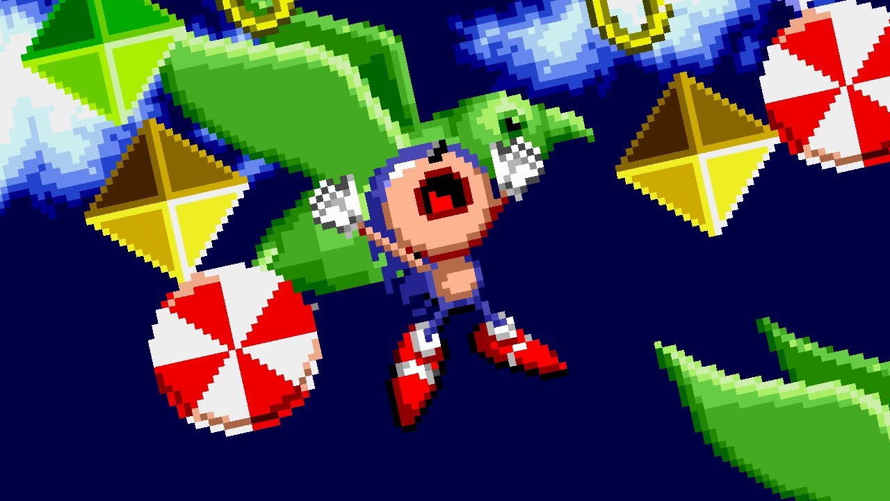 Sonic 1 - ring ride 3 - destroying special stages
