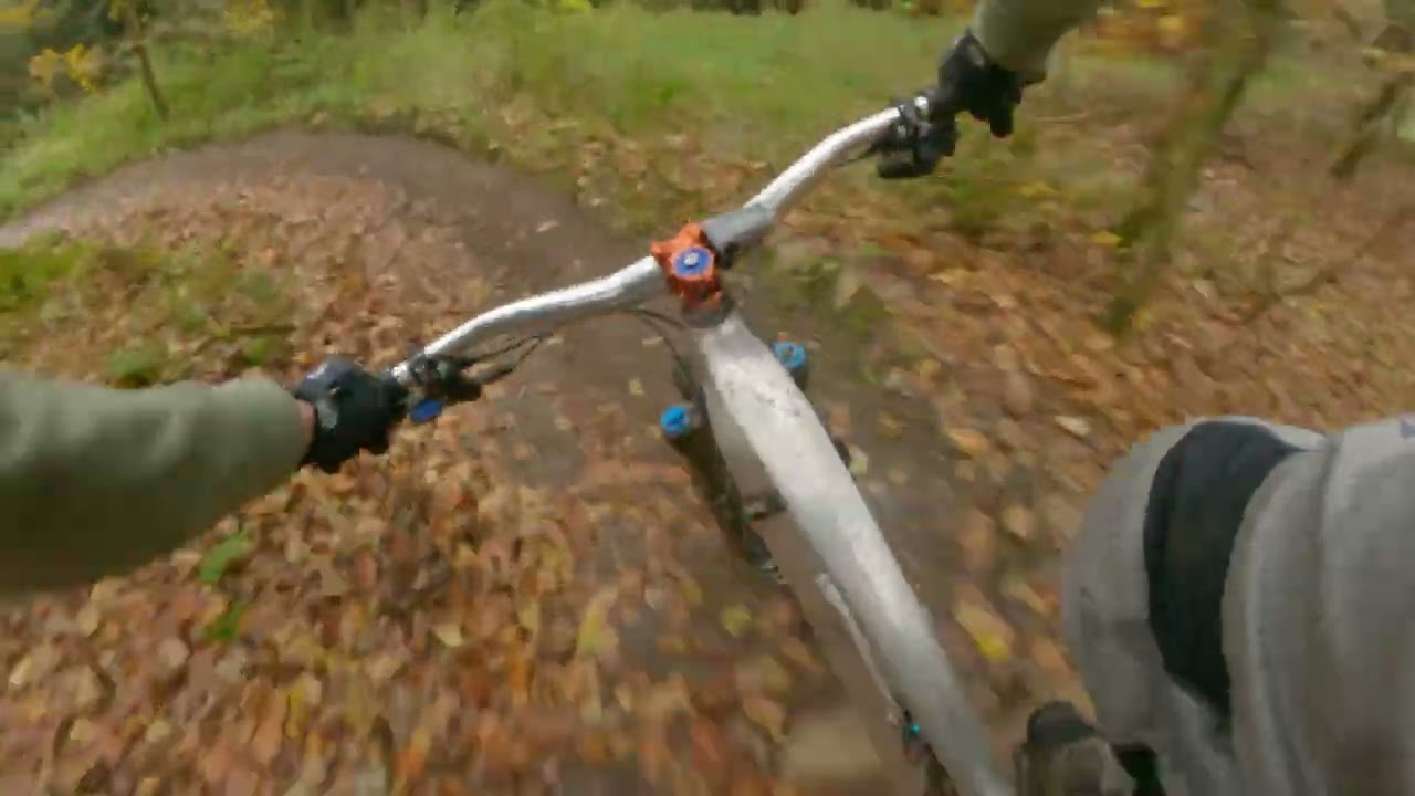 Unterwegs in Dänemark, MTB-sporet Kelstrup Plantage.