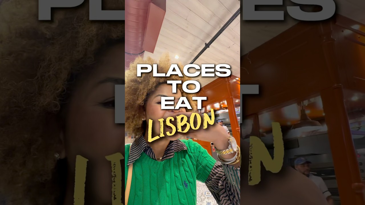 BEST Places to Eat in Lisbon Portugal 🇵🇹 #brunch #blackownedbusiness #porto #food #travelvlog
