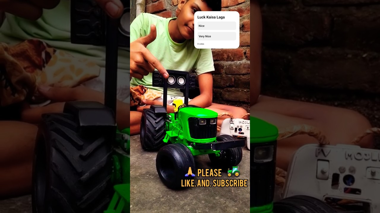 Complete John Deere🚜 Tractor  Remote Control #pvc