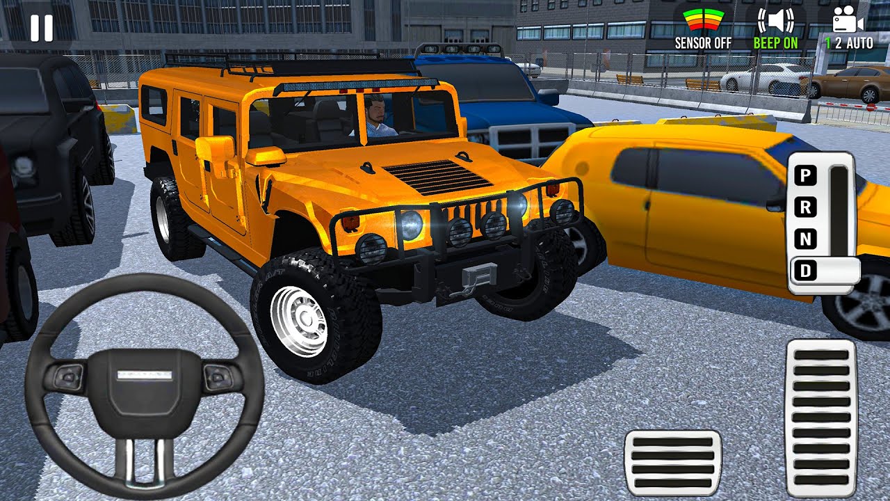 New Parking-school 3D SUV: Hard and Tight parking class new multi-level - car game android gameplay
