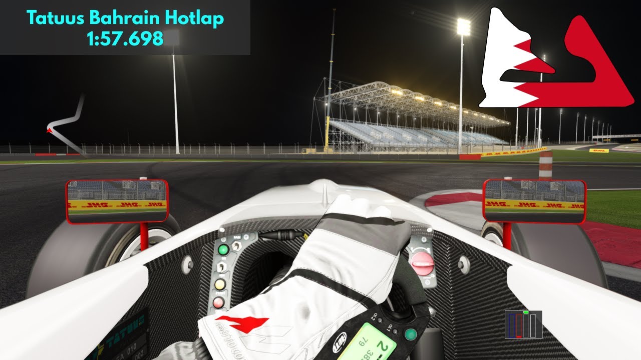 Assetto Corsa Tatuus Bahrain International Circuit Hotlap - 1:57.698