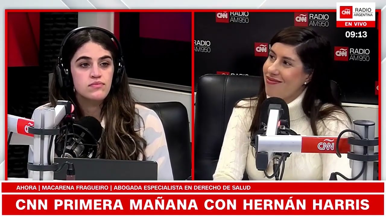 Macarena Fragueiro Frias de ABOGADAS DE SALUD® en CNN Radio: 