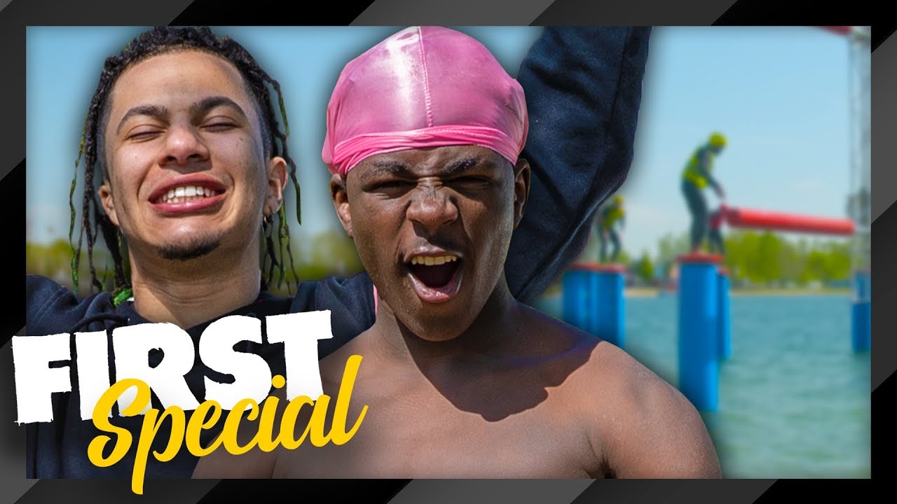JACIN TRILL en LEAFS STRIJDEN op WIPEOUT BAAN | FIRST SPECIAL