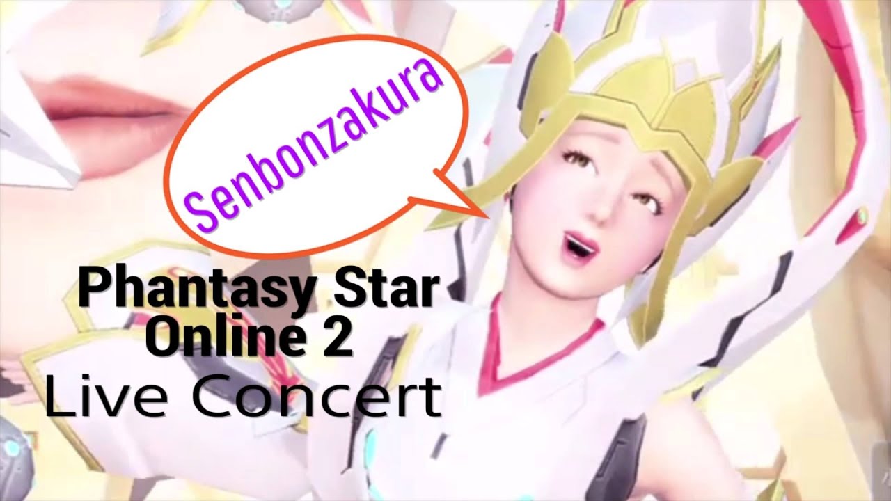 Senbonzakura song by Sachiko Kobayashi Live Concert! Phantasy Star Online 2 PS4/PC