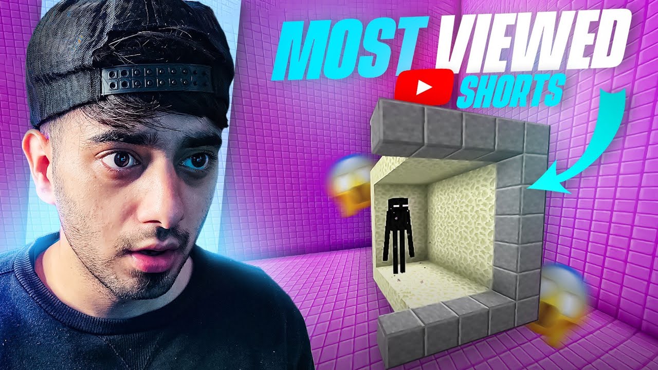 Most Viewed Minecraft Shorts of 2023-24 😍
