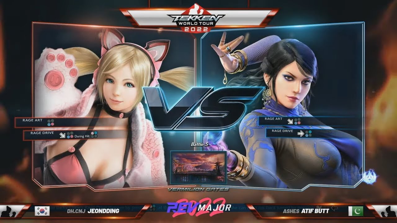 JeonDDing (Эдди/Л. Хлоя) против Atif Butt (Джин/Зафина) - TWT Masters 2022 - Rev Major 2022: фина...