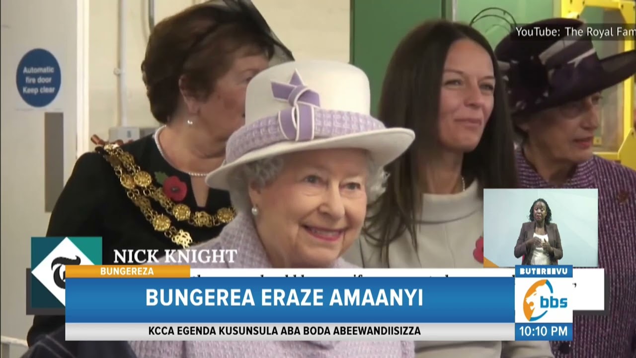 Obulombolombo Mu Kuziika Queen Elizabeth II, Bungereza Eraze Amaanyi