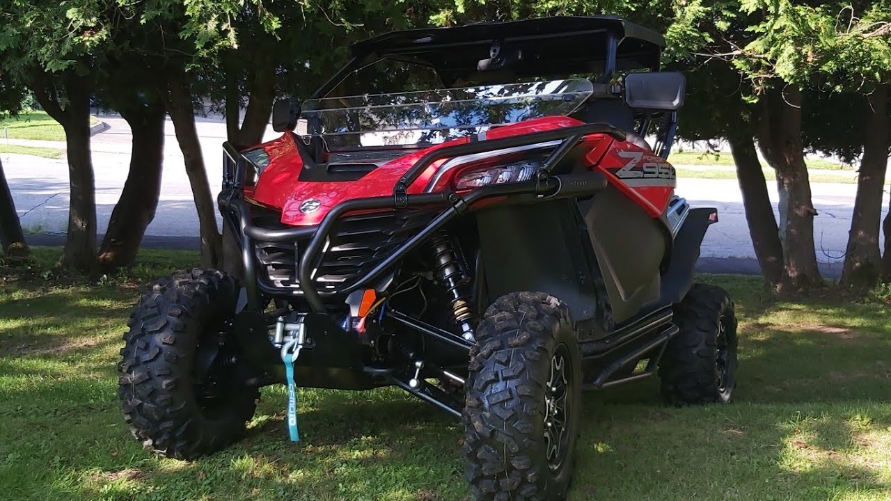 Cfmoto Zforce 950 Front Bumper Installation