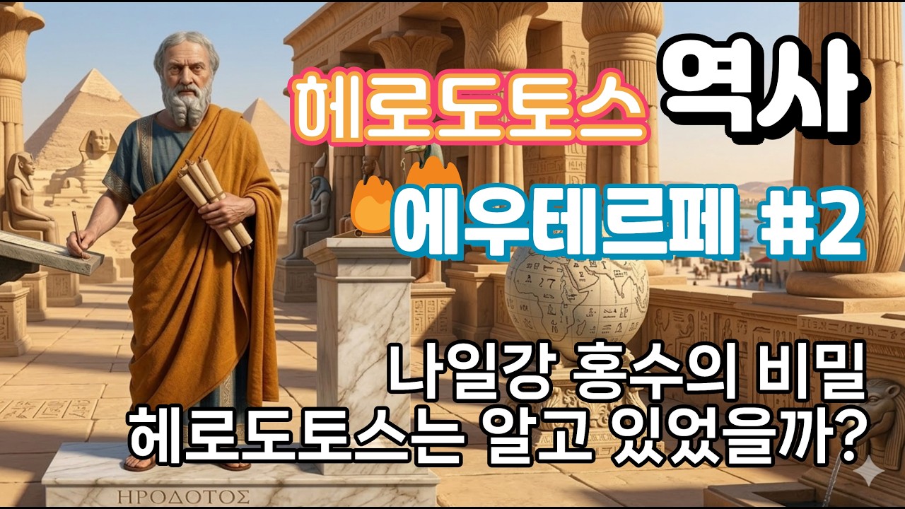 2권 08) 나일강 홍수의 비밀, 2500년 전 헤로도토스는 알고 있었을까?
