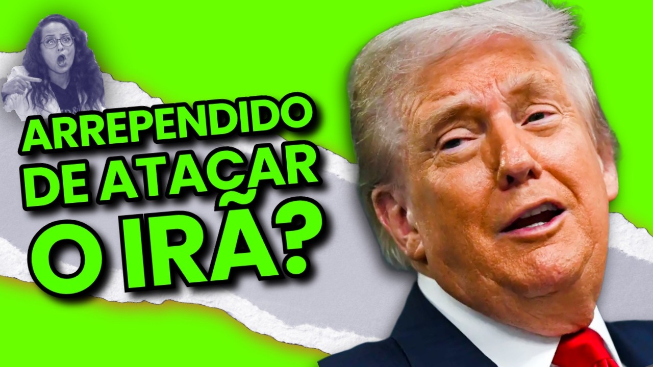 Trump Encurralado Tenta Sair da Guerra com Irã, mas Vai Conseguir?