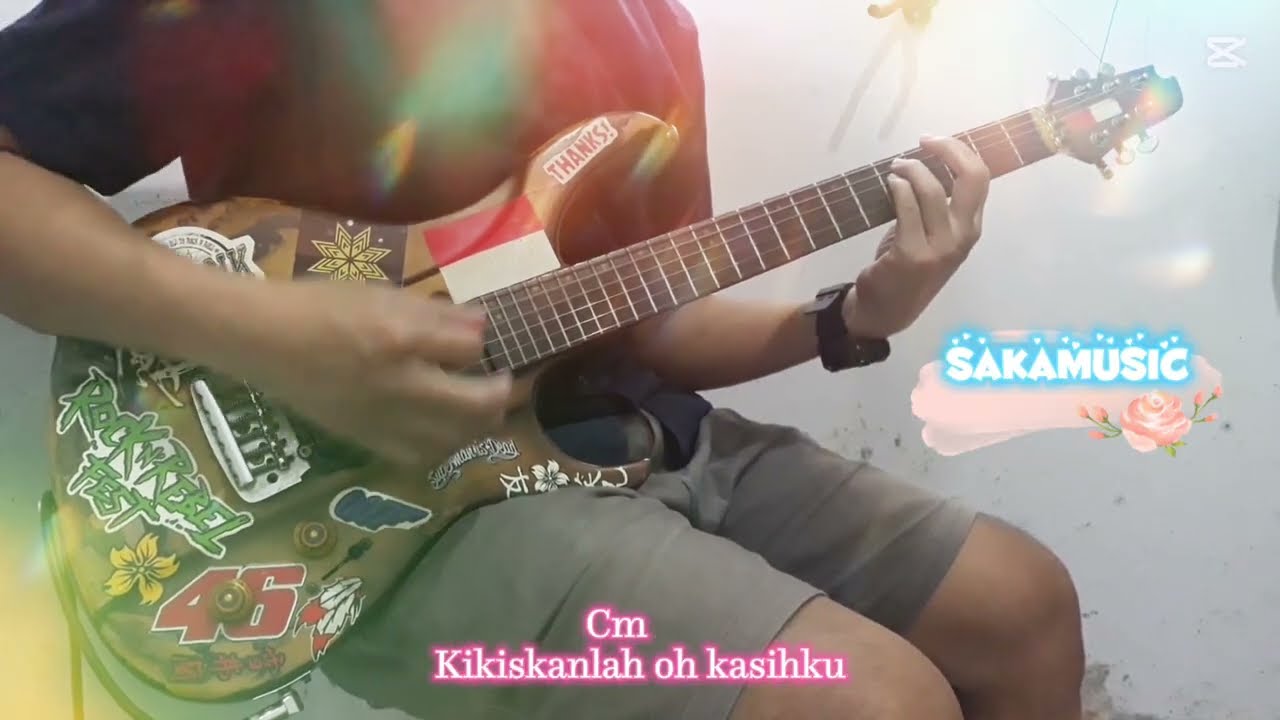 SONIA || CINTA PUTIH || Cover Gitar + Chord + Lirik