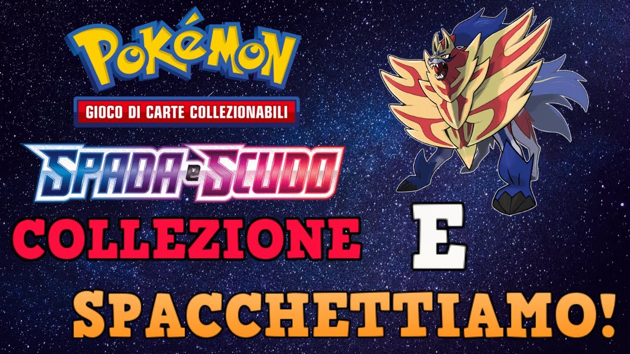 Spacchettiamo Pokemon Spada e scudo e la mia collezione!