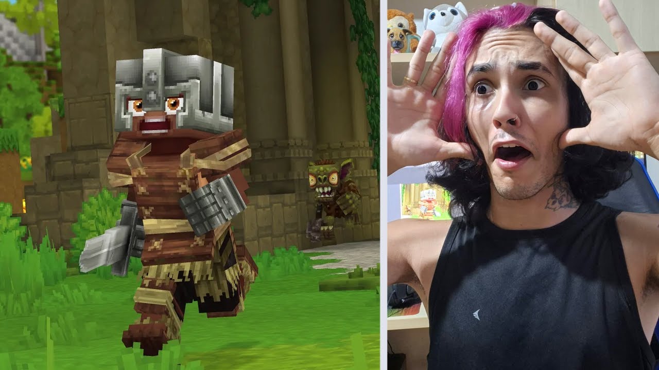 Primeira Jogatina de Hytale (não da nem pra acreditar mané)