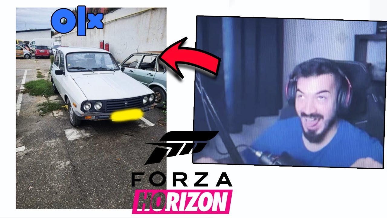 Cursa cu Prima MASINA care ne apare pe OLX in Forza Horizon 5!