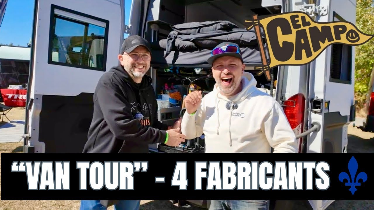 VANLIFE au Qu&eacute;bec: On d&eacute;couvre Safari Condo, Pl&eacute;nitude Van, New West et bien plus! - EL CAMPO 2025