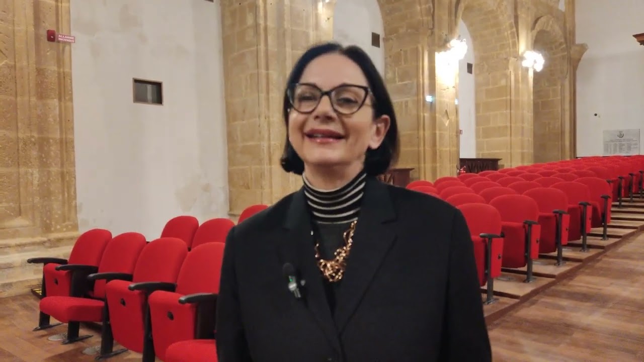 Mazara: L'assessore Germana Abbagnato: 