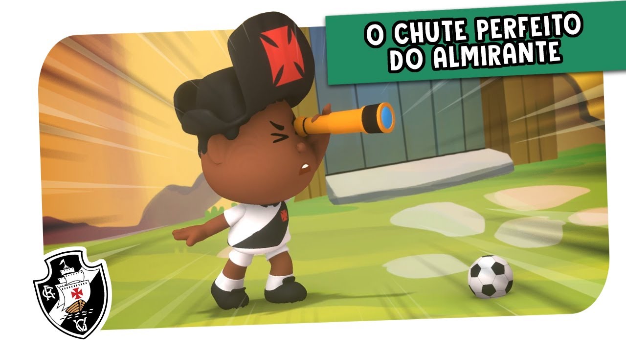 O chute perfeito do Almirante - Liga dos Mascotes - Vasco EP 01