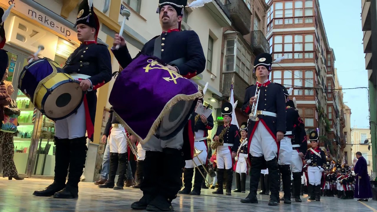Pasacalles Granaderos Marrajos - Lunes Santo 2019 Cartagena