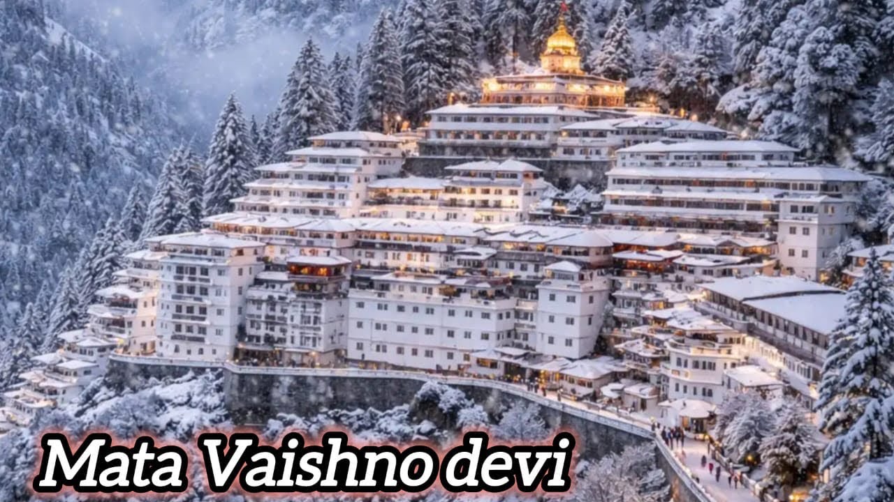  Mata Vaishno Devi Yatra Snowfall Vlog 🙏🏻❤️😇 