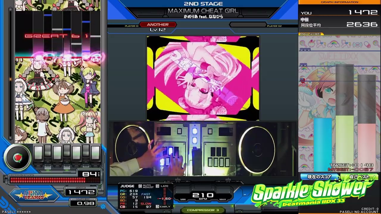 MAXIMUM CHEAT GIRL SPA 正規HARD【Beatmania】