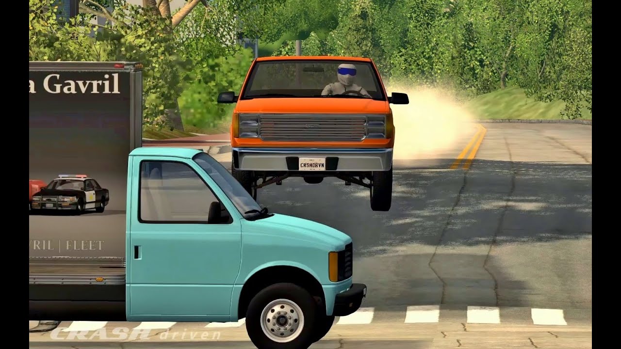 BeamNG Drive INTERSECTION CRASHES #48
