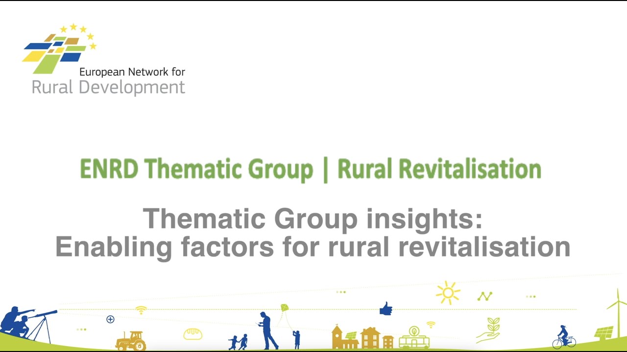 Enabling factors for rural revitalisation &ndash; Thematic Group insights