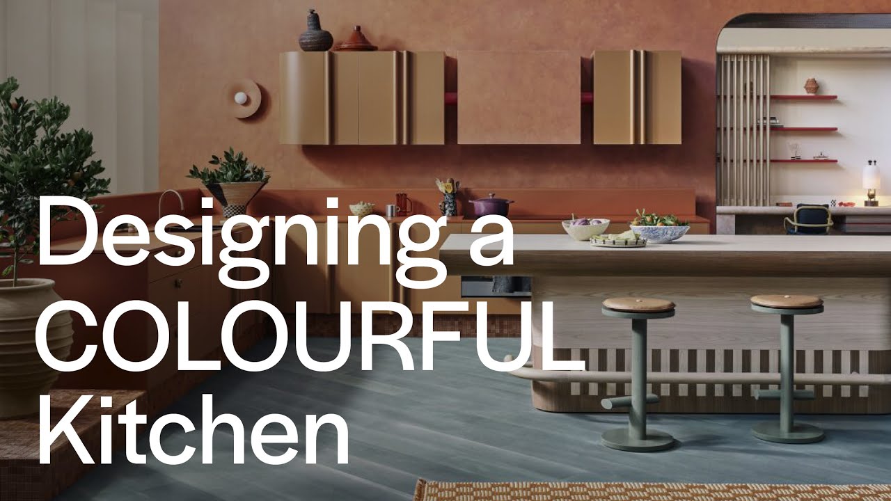 How to Design a Bold and COLOURFUL Kitchen