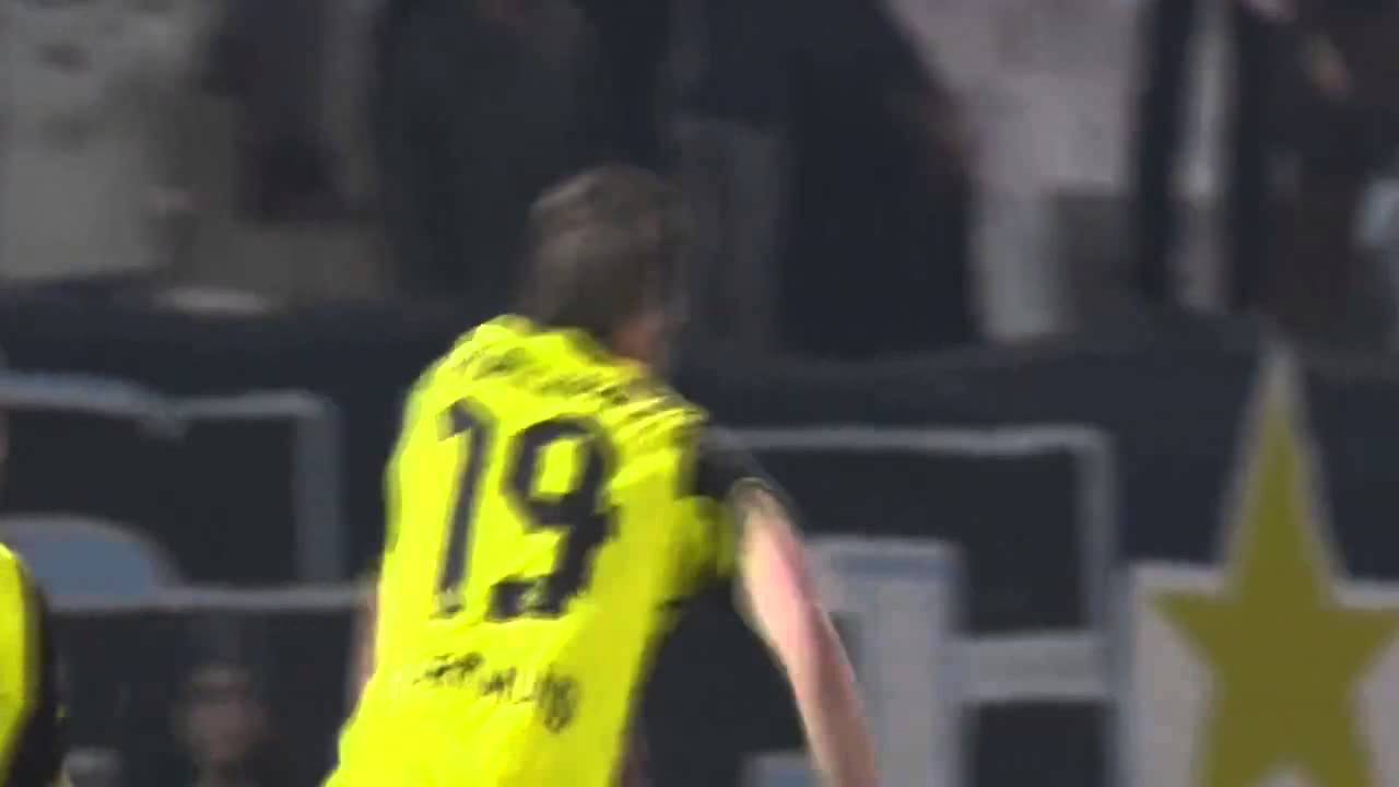 Gro&szlig;kreutz Goal    Marseille 1-2  Dortmund