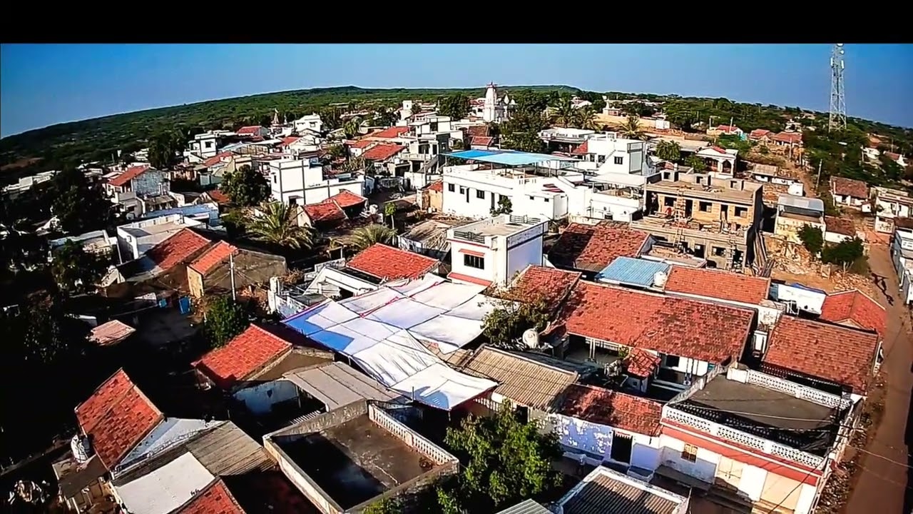 Beautiful Village from Above 🇮🇳 | Cinematic Drone Footage