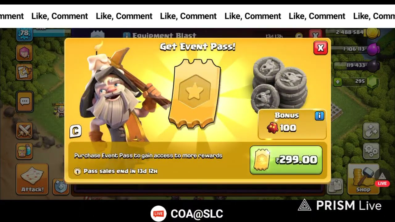 Live Clash of Clans | Pushing Trophies at TH11 #clashofclans #coc #townhall11 || 34