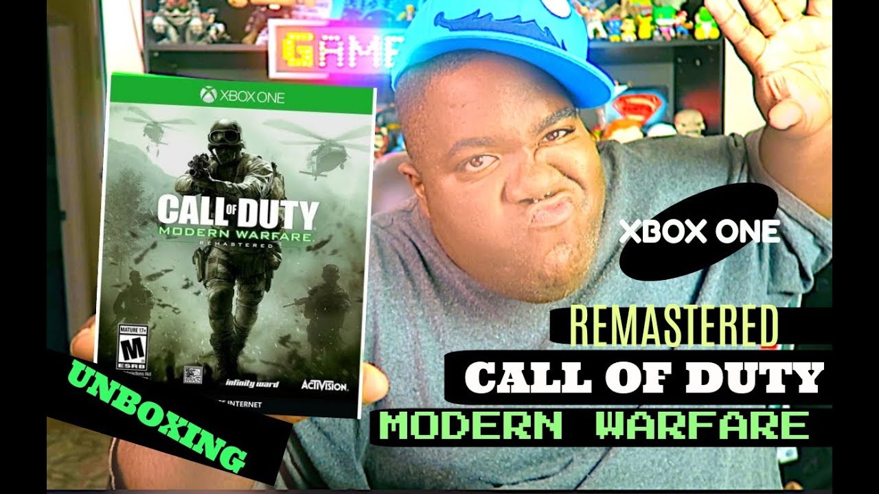 Call Of Duty Modern Warfare Remastered Unboxing Xbox