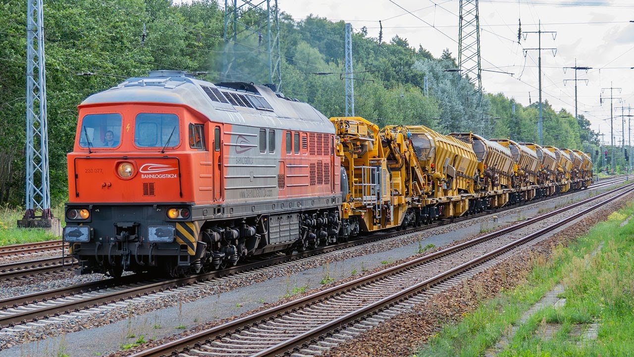 Trainspotting Brandenburg • #Bahnlogistik24 #Snälltåget #HectorRail #KGT #Captrain #DBCargo #LTE