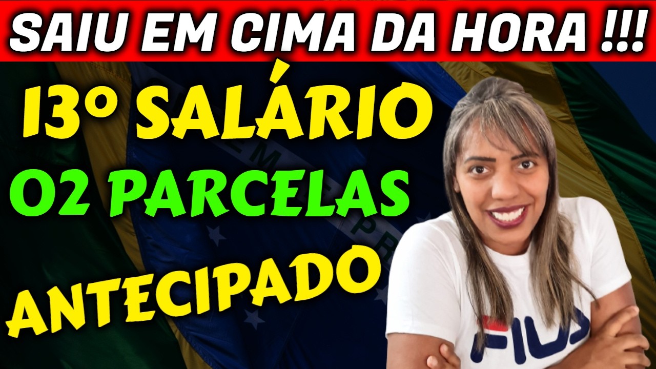 SAIU NO DI&Aacute;RIO OFICIAL! 13&deg; SAL&Aacute;RIO INSS 2026   DINHEIRO NA CONTA APOSENTADOS e PENSIONISTAS