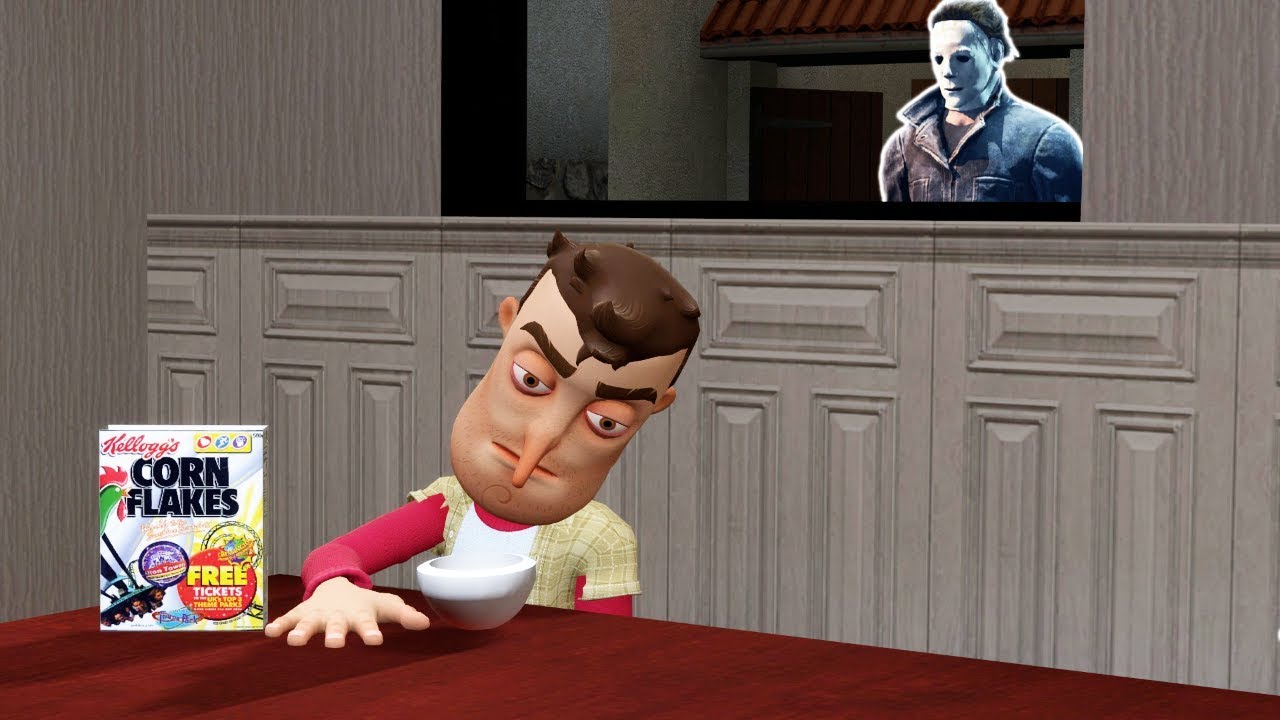 A Salesman Snuck Into My Parents Mansion and Refused To Leave in Gmod! (Garry's Mod)