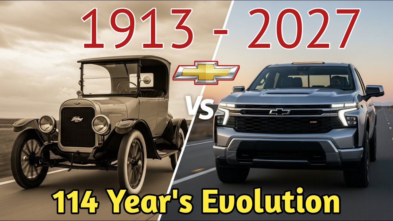 Chevrolet Evolution 1913–2027 