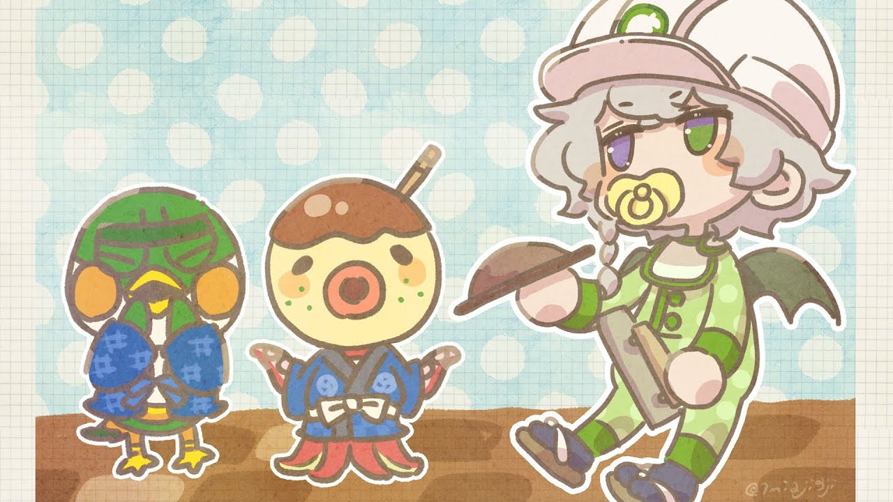 【 あつまれどうぶつの森 】深夜圧森【叢雲カゲツ/にじさんじ】